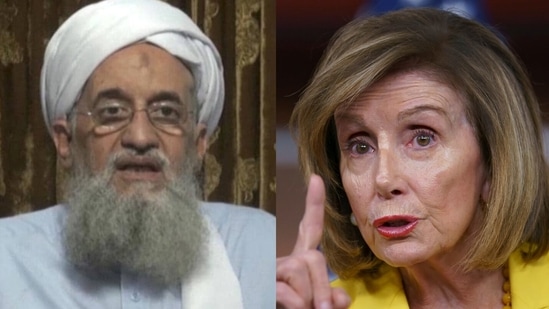 The announcement of Al Zawahiri's killing comes on the eve of House Speaker Nancy Pelosi's visit to Taiwan.