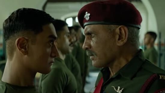 Aamir Khan trains to be a soldier in a new clip from Laal Singh Chaddha.