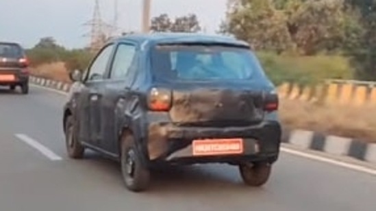 2022 Maruti Alto has been spotted testing on Indian roads.