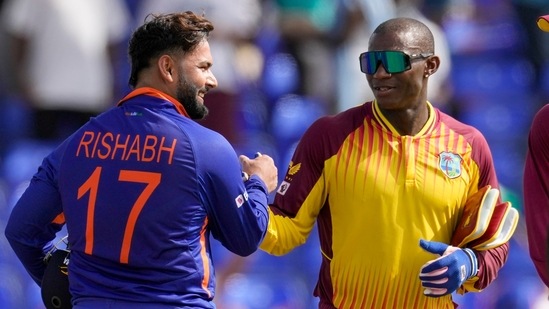 Pant became the aggressor after SKY fell and took India over the line.&nbsp;(AP)