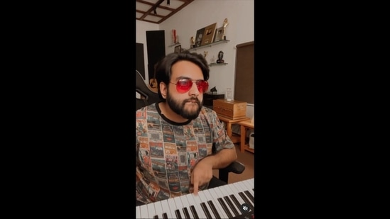 A screengrab of Yashraj Mukhate's viral 'DJ Suneel' video that was reshared by YouTube on their Instagram page. (Instagram/@yashrajmukhate) A screengrab of Yashraj Mukhate's viral 'DJ Suneel' video that was reshared by YouTube on their Instagram page. (Instagram/@yashrajmukhate)