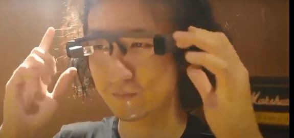 Mijia Glasses Camera is only available in China so far. (YouTube screengrab)