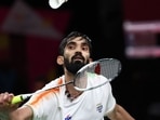 Kidambi Srikanth in action for India at the Commonwealth Games 2022.(AFP)