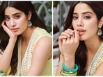 Janhvi Kapoor's film Good Luck Jerry is now streaming on the OTT platform Disney Hotstar after a successful theatre release. Announcing the news, Janhvi shared a series of pictures of herself donning an ethnic attire.(Instagram/@janhvikapoor)