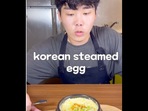 The chef makes Korean steamed egg while narrating its recipe in Hindi. (Instagram/@cook_oranji) The chef makes Korean steamed egg while narrating its recipe in Hindi. (Instagram/@cook_oranji)
