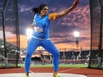 Seema Punia of India competes during the women's discus throw final.&nbsp;(Getty)