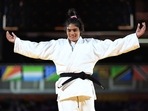 Tulika Maan of India celebrates her victory over Sydnee Andrews of Australia during Women's +78Kg judo semis. (Getty) Tulika Maan of India celebrates her victory over Sydnee Andrews of Australia during Women's +78Kg judo semis. (Getty)