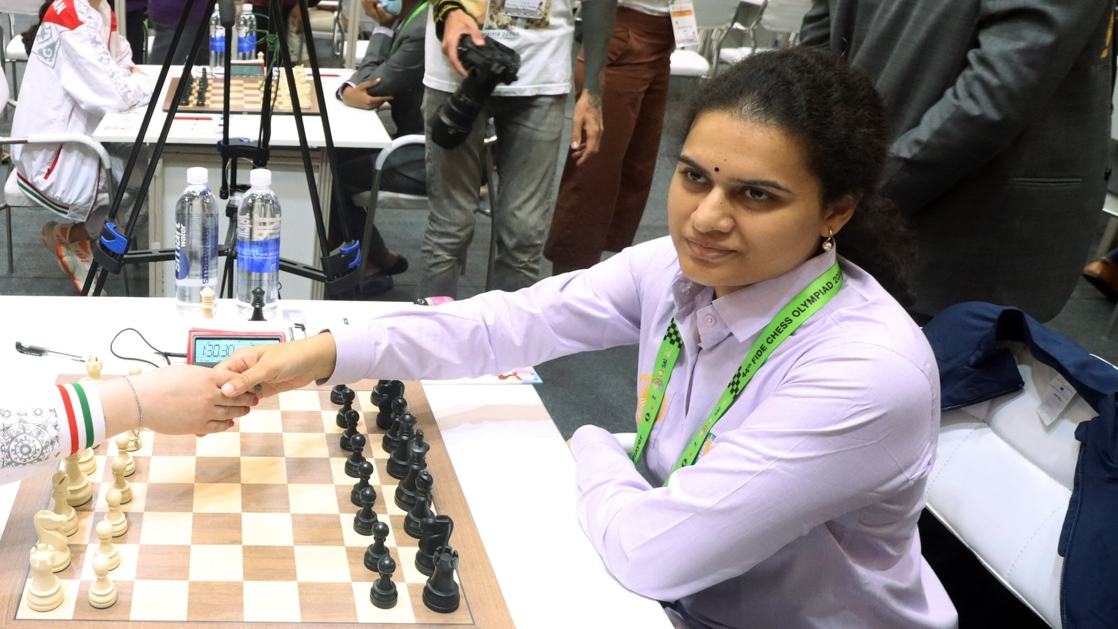 Chess Olympiad 2022: India B men's team leapfrogs A team; Koneru Hampi  concedes first draw for women - myKhel