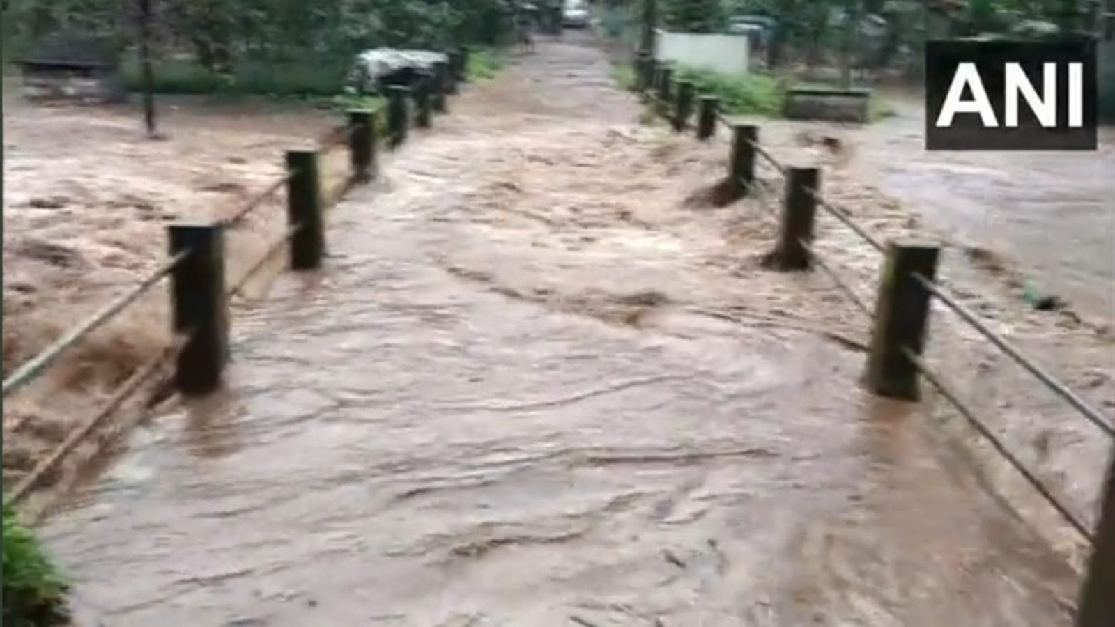 Video shows downpour destructing road, bridge in Kasargod, Kerala | Watch