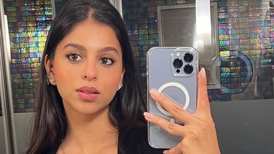 Suhana Khan shared a new selfie on Instagram. Suhana Khan shared a new selfie on Instagram.