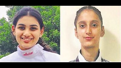 Kashvi Garg is a Class-12 student of Carmel Convent School, Chandigarh; and (right) Yashkeerat Kaur Hayer is a third-year student of computer science engineering at UIET, Panjab University. (HT) Kashvi Garg is a Class-12 student of Carmel Convent School, Chandigarh; and (right) Yashkeerat Kaur Hayer is a third-year student of computer science engineering at UIET, Panjab University. (HT)
