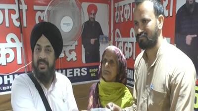 Kuldeep Singh, who belongs to Sri Ganganagar in Rajasthan, said he would spend the money on his eight-year-old son’s studies. (HT Photo) Kuldeep Singh, who belongs to Sri Ganganagar in Rajasthan, said he would spend the money on his eight-year-old son’s studies. (HT Photo)