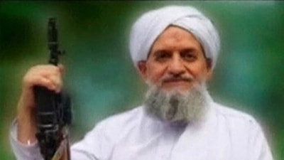 File photo of Al Qaeda's &nbsp;leader, Egyptian Ayman al-Zawahiri. (via Reuters)