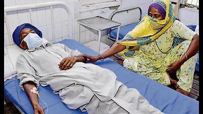The Sangrur and Barnala government hospitals have not been reimbursed under the AB-SSBY scheme since January this year The Sangrur and Barnala government hospitals have not been reimbursed under the AB-SSBY scheme since January this year