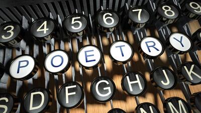Poetry: Hitting the right keys. (Shutterstock) Poetry: Hitting the right keys. (Shutterstock)