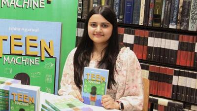 Ishita Agarwal, who spent her teenage years in Chandigarh, published her debut novel Lieable in 2013. (HT Photo)