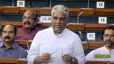 Union environment minister Bhupender Yadav. (ANI)