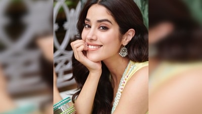 Janhvi Kapoor started her caption with a love emoji and then went on to write, "#GoodLuckJerry now streaming on @disneyplushotstar." She ended the sentence with a yellow heart, matching her outfit. (Instagram/@janhvikapoor) Janhvi Kapoor started her caption with a love emoji and then went on to write, "#GoodLuckJerry now streaming on @disneyplushotstar." She ended the sentence with a yellow heart, matching her outfit. (Instagram/@janhvikapoor)