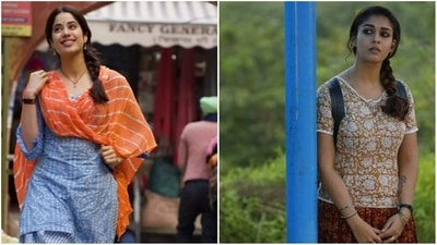 Janhvi Kapoor in Good Luck Jerry and Nayanthara in Kolamaavu Kokila. Janhvi Kapoor in Good Luck Jerry and Nayanthara in Kolamaavu Kokila.