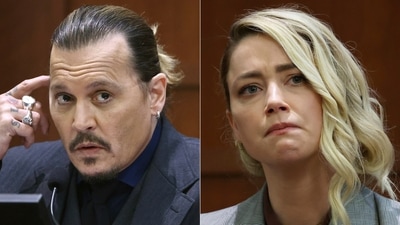 Amber Heard is to pay Johnny Depp $10.35 million for damaging his reputation by describing herself as a domestic abuse victim in an op-ed piece she wrote. (AP) (AP) Amber Heard is to pay Johnny Depp $10.35 million for damaging his reputation by describing herself as a domestic abuse victim in an op-ed piece she wrote. (AP) (AP)
