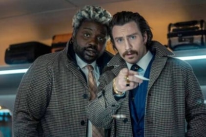 Aaron Taylor-Johnson and Brian Tyree Henry's chemistry in Bullet Train is top-notch. Aaron Taylor-Johnson and Brian Tyree Henry's chemistry in Bullet Train is top-notch.