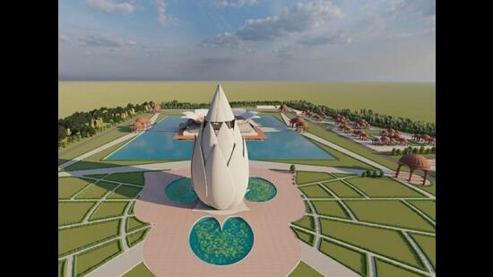 An image of the proposed Digital Kumbh Museum set to come up in Prayagraj. (Sourced)