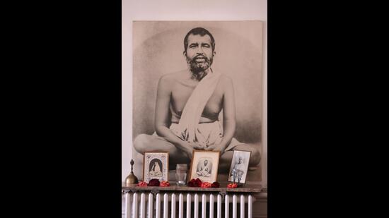Portrait of Sri Ramakrishna Paramahamsa at the Ramakrishna vedantic centre at Gretz, France. (Universal Images Group via Getty) Portrait of Sri Ramakrishna Paramahamsa at the Ramakrishna vedantic centre at Gretz, France. (Universal Images Group via Getty)