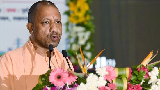 Uttar Pradesh chief minister Yogi Adityanath. (ANI Photo)