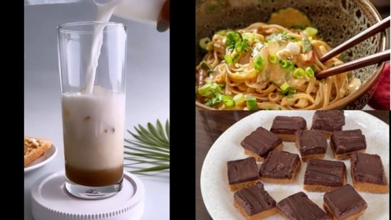Peanut butter recipes: Drool over Peanut Butter noodles, smoothie and brownie&nbsp;( Chef Kandla)