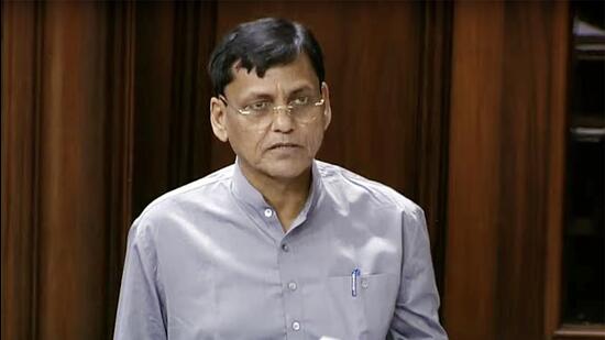 Union minister of state for home affairs, Nityanand Rai, speaks in Rajya Sabha on Wednesday (ANI) Union minister of state for home affairs, Nityanand Rai, speaks in Rajya Sabha on Wednesday (ANI)