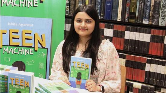 Ishita Agarwal, who spent her teenage years in Chandigarh, published her debut novel Lieable in 2013. (HT Photo)