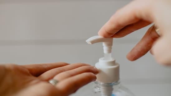 Do: Use hand sanitizer, or wash your hands with soap. (Unsplash)
