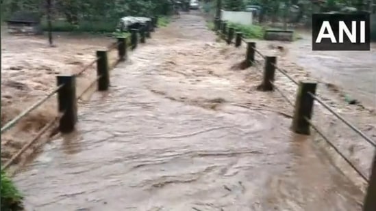 IMD has predicted heavy rains in the state till August 4. The agency had also pointed out that monsoon had set in over Kerala three days prior to its normal onset date on June 1.(ANI)