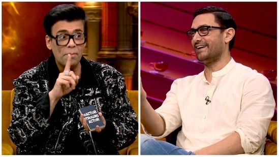 Koffee With Karan: Karan Johar hosted Aamir Khan on the show on Thursday's episode.