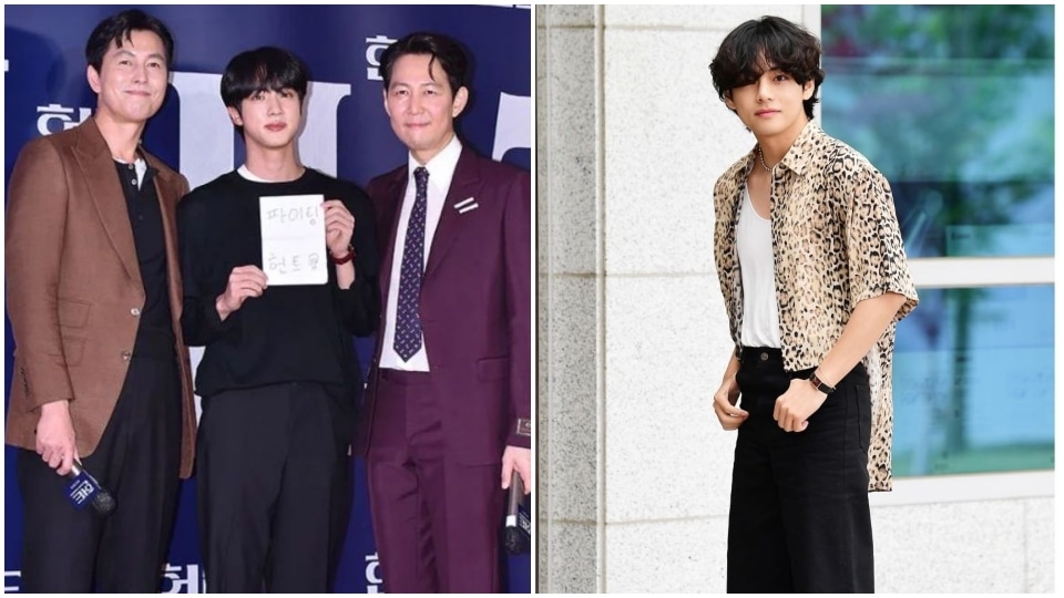 BTS ARMY reacts after they spot Jin wearing same vintage Cartier watch as V  during the Hunt movie premiere: See pics