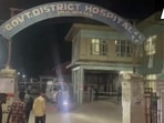 The injured are undergoing treatment at the Pulwama government district hospital. (ANI Twitter)
