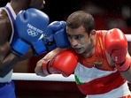 Boxer Amit Panghal of India in action. ( file photo)&nbsp;(REUTERS)