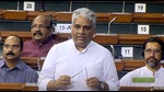 Union minister for environment, forest and climate change Bhupender Yadav speaks in Lok Sabha during the Monsoon Session of Parliament, New Delhi, August 3, 2022 (ANI) Union minister for environment, forest and climate change Bhupender Yadav speaks in Lok Sabha during the Monsoon Session of Parliament, New Delhi, August 3, 2022 (ANI)