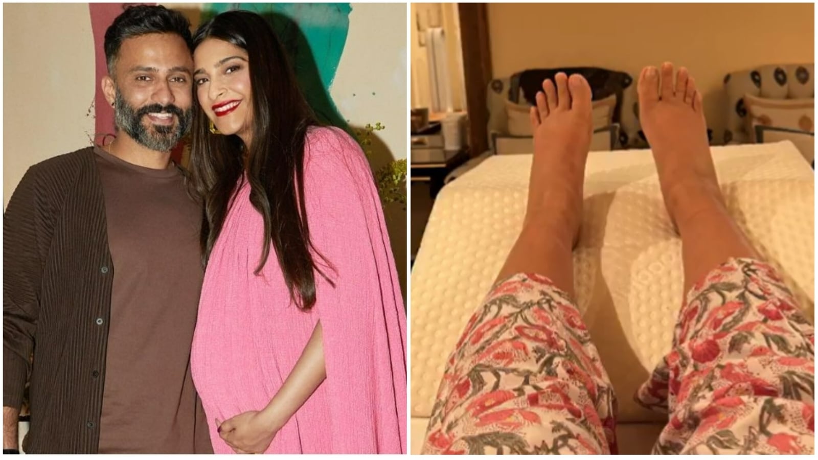 Sex Of Sonam Kapoor Anuja On Xnxx - Mom-to-be Sonam Kapoor shares picture of her swollen feet | Bollywood -  Hindustan Times