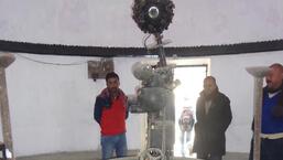 LS College building with astronomical observatory at Muzaffarpur. (HT photo)