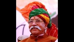BJP leader and former minister Praveen Sharma passed away after a brief illness at his house in Amb on Thursday. He was 65. (HT file photo)