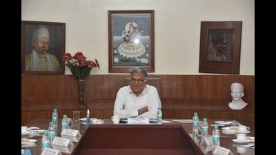 BHU vice-chancellor prof Sudhir Kumar Jain (HT File Photo)