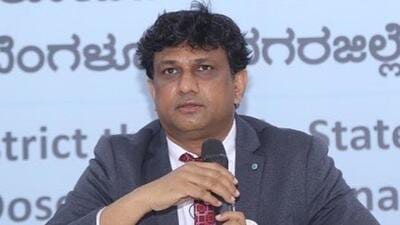 IAS officer J Manjunath (HT Photo)