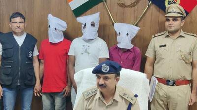 The suspects were arrested from Ullawas village while they were on their way to commit another robbery, said police. (Sourced) The suspects were arrested from Ullawas village while they were on their way to commit another robbery, said police. (Sourced)