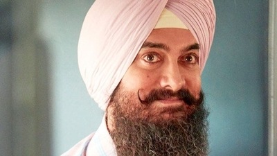 A still of Aamir Khan from Laal Singh Chaddha. A still of Aamir Khan from Laal Singh Chaddha.