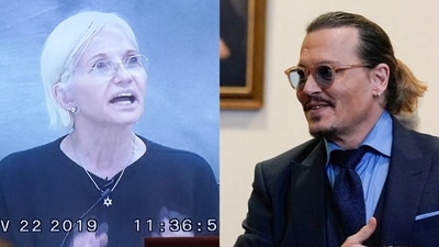 Ellen Barkin spoke about her ex-boyfriend Johnny Depp. Ellen Barkin spoke about her ex-boyfriend Johnny Depp.