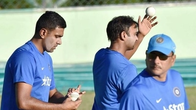 File photo of Ashwin and Ravi Shastri (PTI) File photo of Ashwin and Ravi Shastri (PTI)