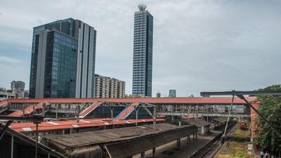 Mumbai, India - August 04, 2022: General view of Parel station, in Mumbai, India, on Monday, August 04, 2022. (Photo by Pratik Chorge/Hindustan Times) (Pratik Chorge/HT PHOTO) Mumbai, India - August 04, 2022: General view of Parel station, in Mumbai, India, on Monday, August 04, 2022. (Photo by Pratik Chorge/Hindustan Times) (Pratik Chorge/HT PHOTO)