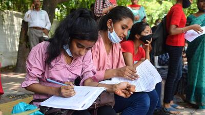 191,586 students appeared for the first phase of CUET-UG. (HT photo) 191,586 students appeared for the first phase of CUET-UG. (HT photo)