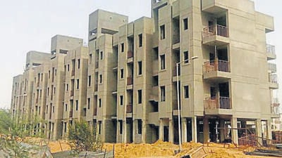 The ARHCs should have a minimum of 40 dwelling units (single or double bedroom) of 30 or 60 sqm and dormitories along with basic civic infrastructure such as water, sewerage, shopping complex etc. (HT Archive) The ARHCs should have a minimum of 40 dwelling units (single or double bedroom) of 30 or 60 sqm and dormitories along with basic civic infrastructure such as water, sewerage, shopping complex etc. (HT Archive)